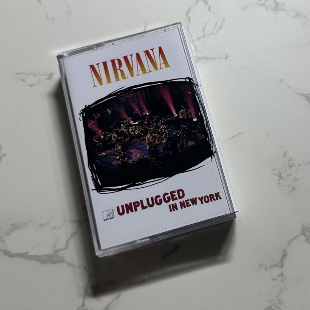 Live Rock - 新品未開封カセットテープ ニルヴァーナ MTV アンプラグド・イン・ニューヨーク ライブ・アコースティック・ロック