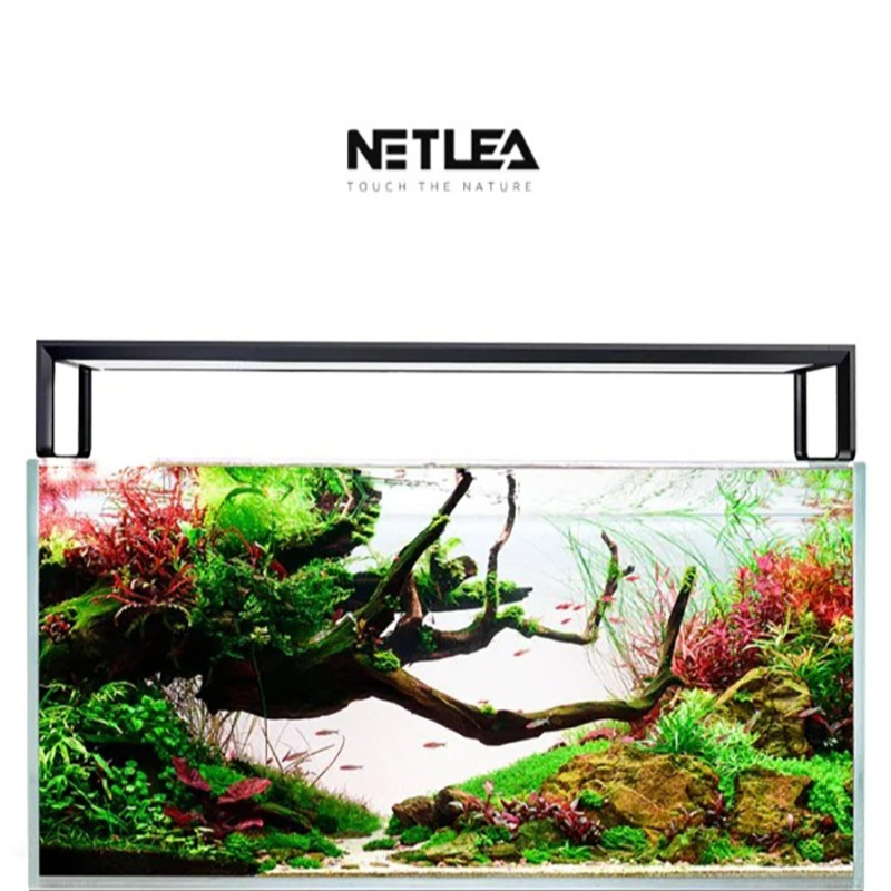 Aquarium Marine Lights - Netlea AT5S V4 スマートWiFiアプリ制御 フルスペクトル水槽植物育成ライト 魚水槽