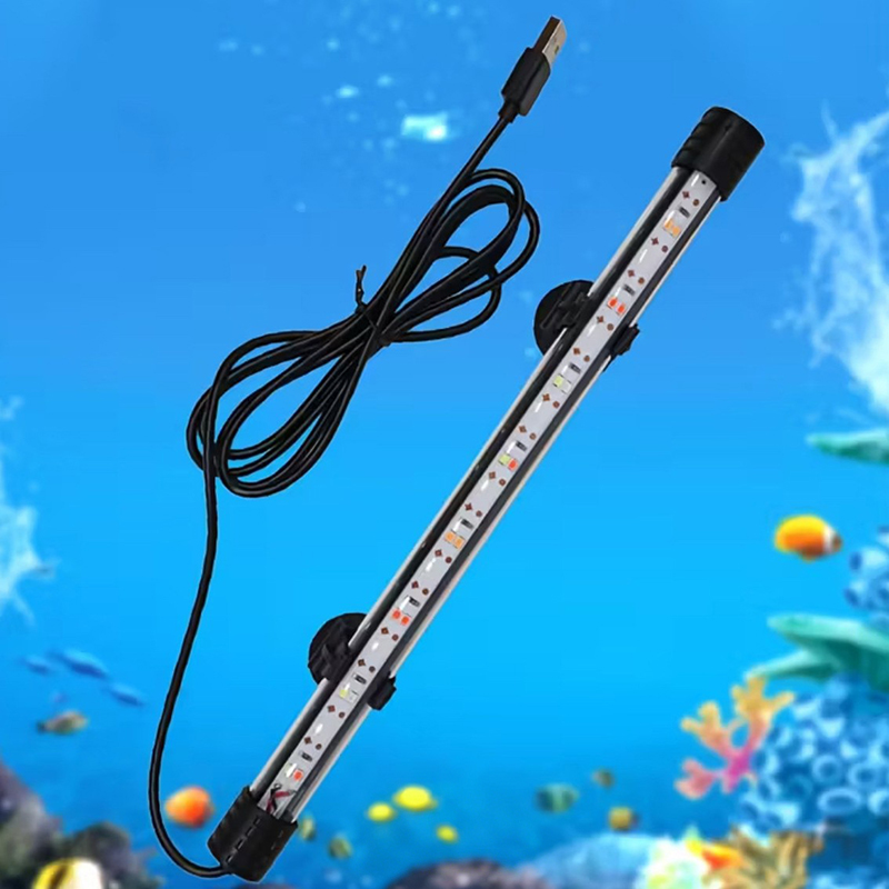 Aquarium Marine Lights - 17-47 センチメートル USB プラグ水族館ライト LED 防水水槽ライト水中照明水中ランプ植物成長ランプ