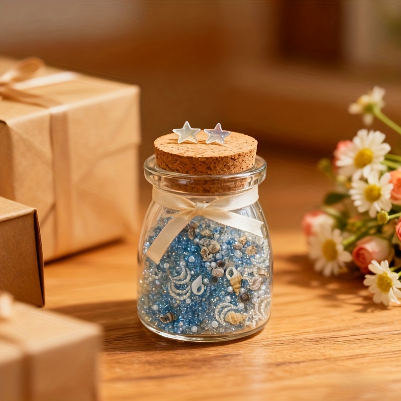 Marine Aquarium Epoxy - 35G オーシャンアクリル混合フィラー シェル スタームーン ミニ貝殻 エポキシ樹脂添加剤