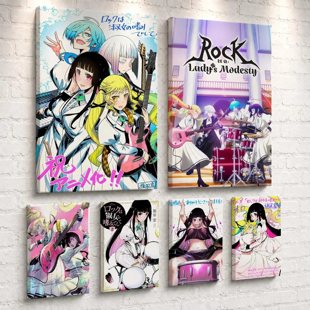 Live Rock - R-Rock Is a Lady's Modestyは、すぐに飾れるキャンバスポスターの壁画で、寝室、リビングルーム、廊下、家の装飾に適しています。