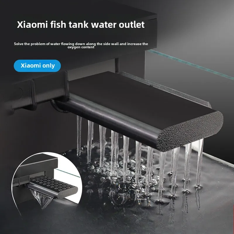 Marine Fish Tank - Xiaomi スマート水槽の滝出口の改修で酸素を増やす