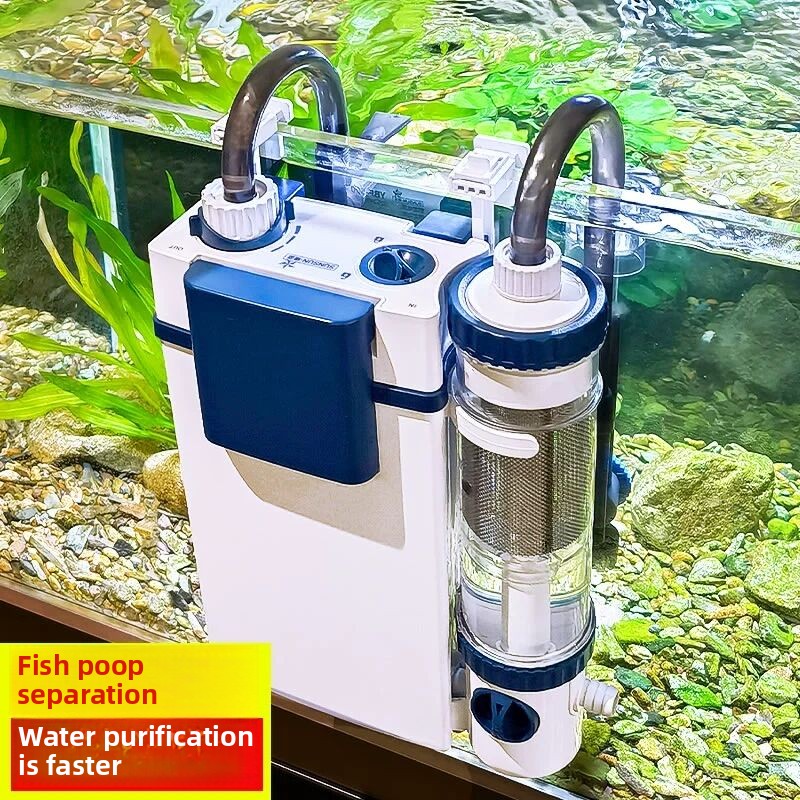 Reef Tank Filter - SUNSUN 新型水槽フィルター YBF-500 酸素濾過一体型機浄水ポンプ 壁掛け魚トイレ