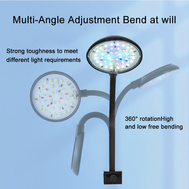 USB 水族館 LED ランプ水槽ライト装飾水生植物複数のモ - Reef Lighting のレビューと価格
