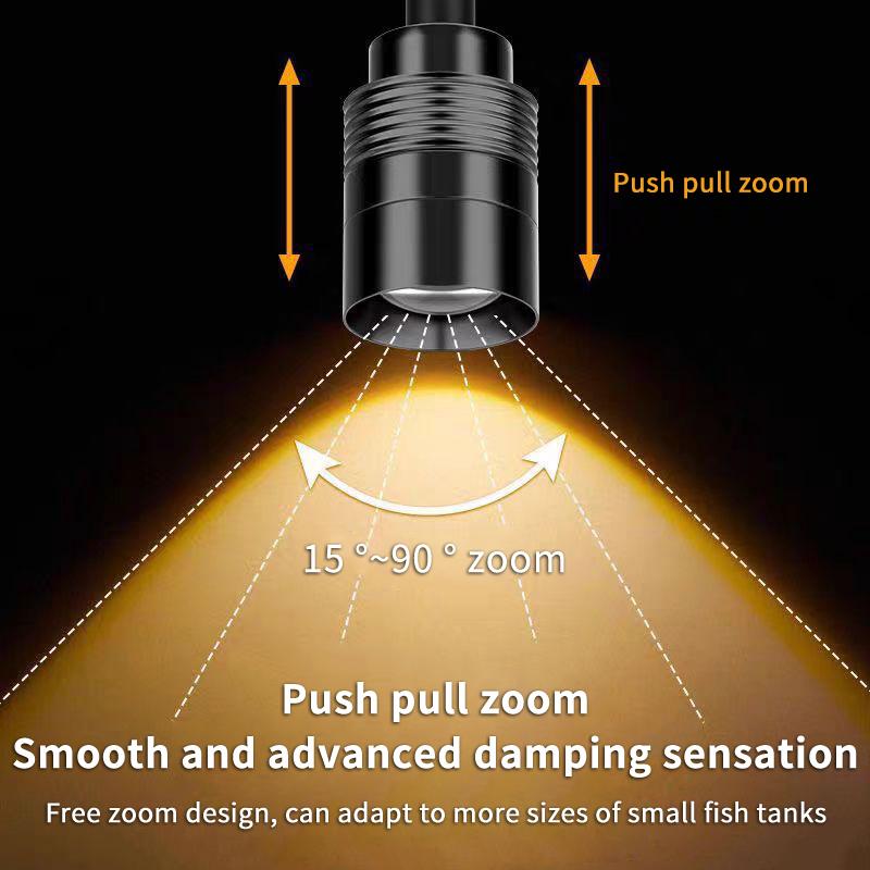 3W 南米産水槽スポットライト 3色LED水槽ランプ フォー - Aquarium Marine Lights のレビューと価格
