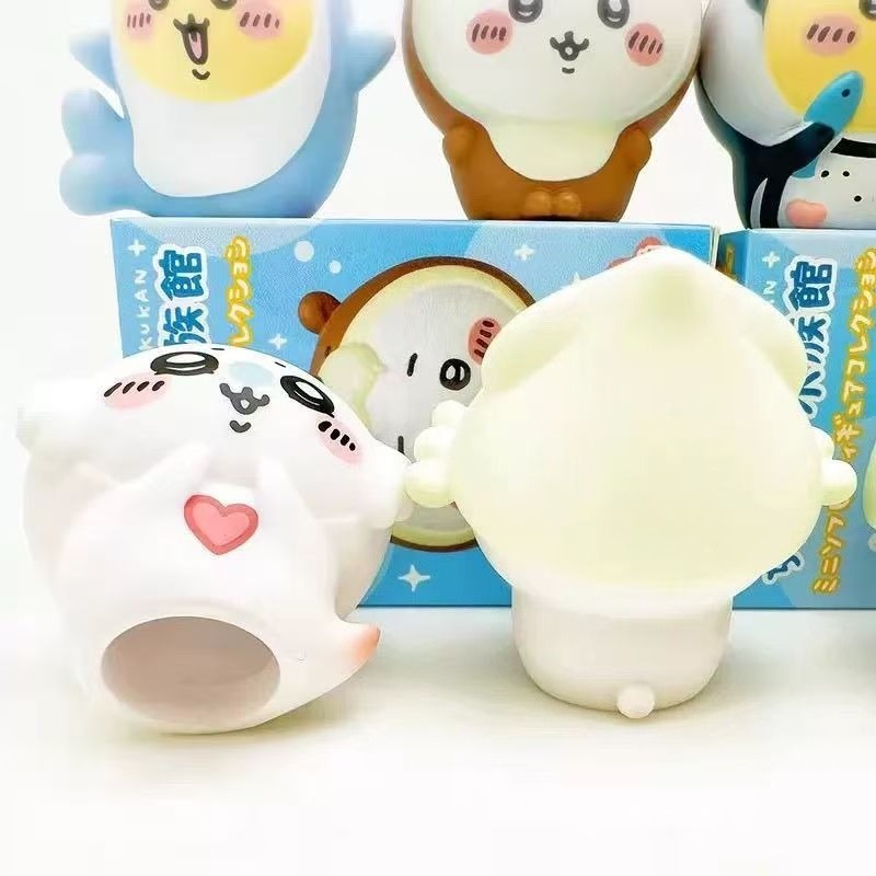 8個入り/箱 カワイイちいかわ水槽ブラインドボックスフィギュ - Marine Fish Tank のレビューと価格
