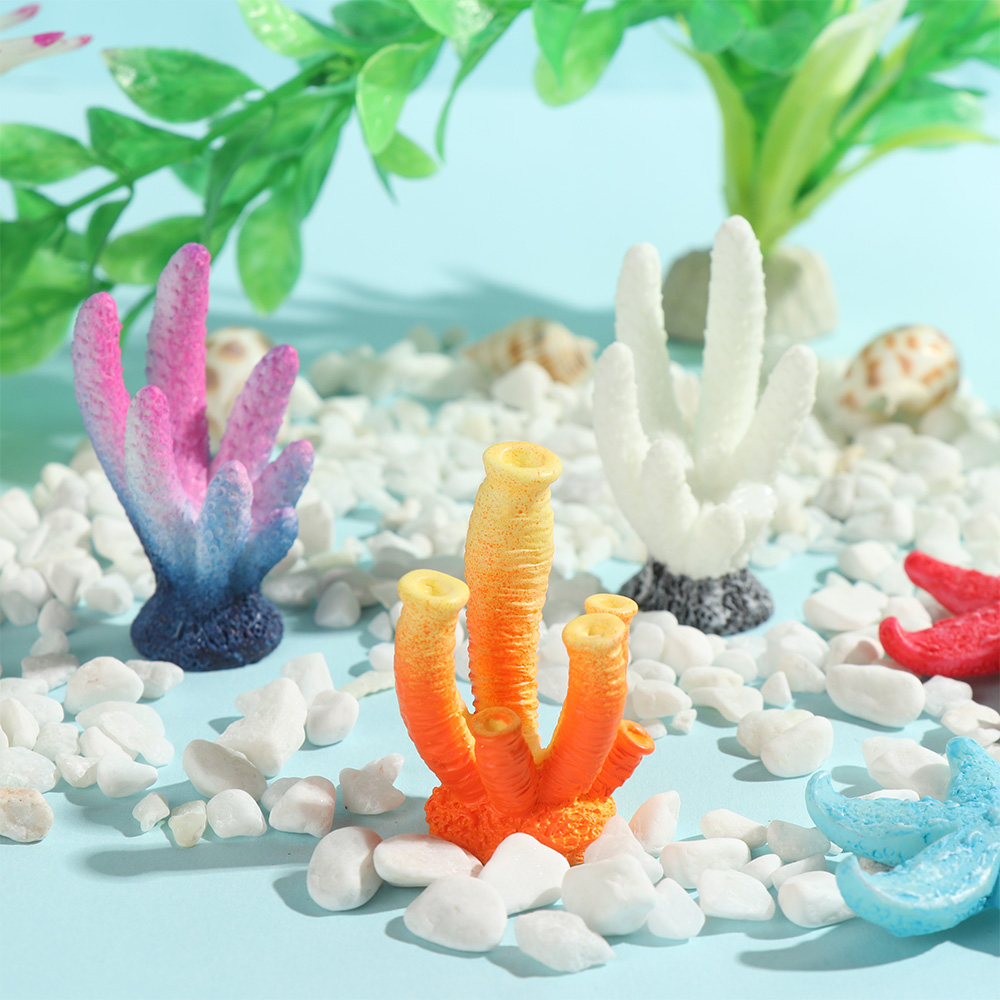 樹脂製の人工水族館の装飾,魚,魚,魚,葉,岩,水族館の装飾, - Reef Aquarium のレビューと価格