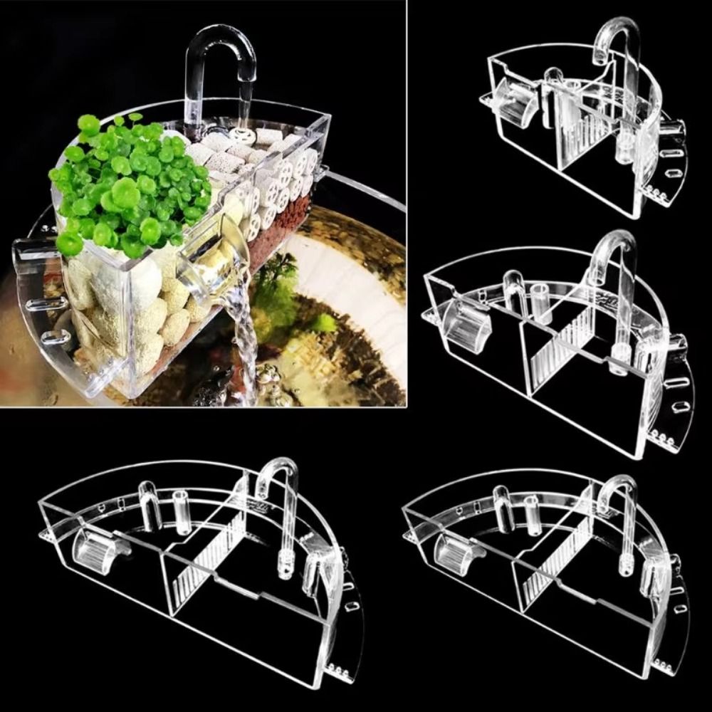 3-in-1 外部フィルターボックス 吊り下げ式 高透明度水 - Reef Tank Filter のレビューと価格