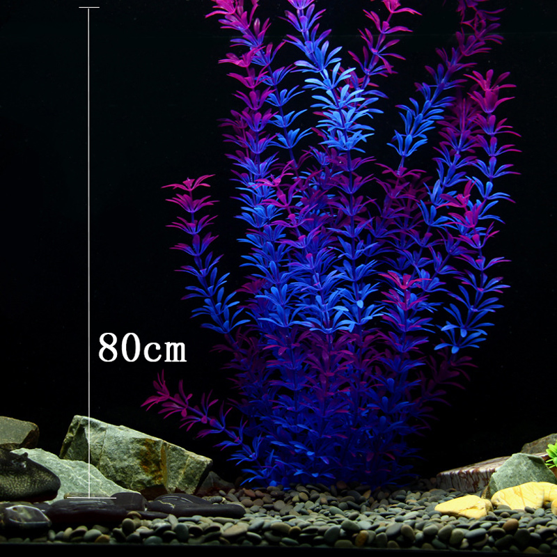 100cmのトロピカルプラント、大型人工水草、水中植物、ソフ - Ocean Aquarium のレビューと価格