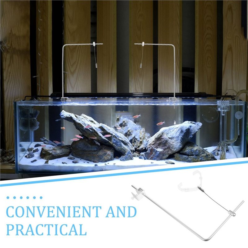 AB41-2個入り水槽ライトラックアルミブラケットクリップ付 - Saltwater Tank のレビューと価格