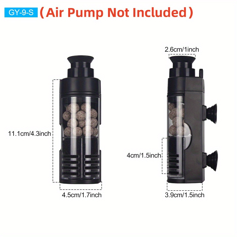 コンパクトな壁掛けバイオスポンジフィルター - 静かで効率的 - Reef Tank Filter のレビューと価格