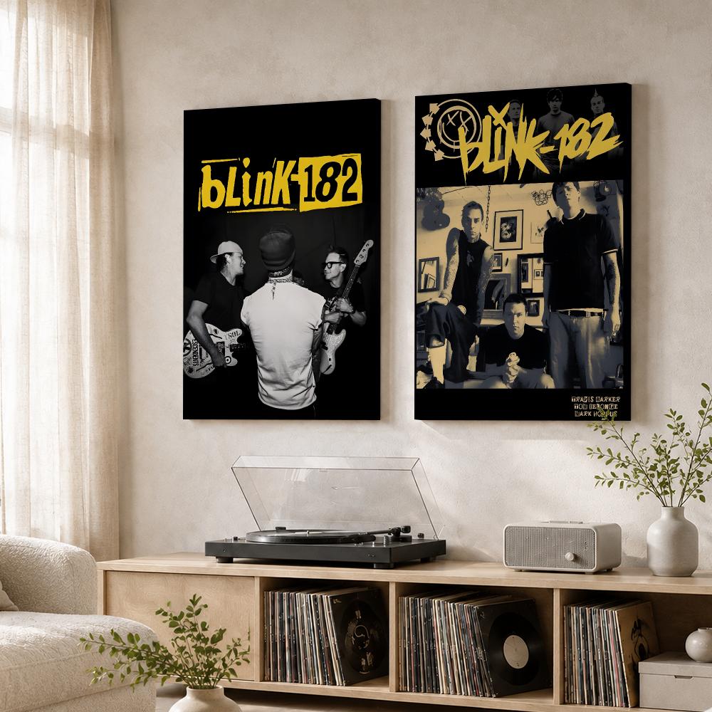 ロックバンド「B-Blink 182」のフレーム付き壁掛け絵 - Live Rock のレビューと価格
