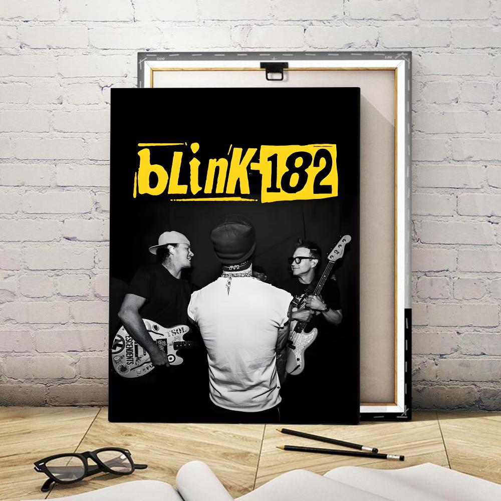 ロックバンド「B-Blink 182」のフレーム付き壁掛け絵 - Live Rock のレビューと価格