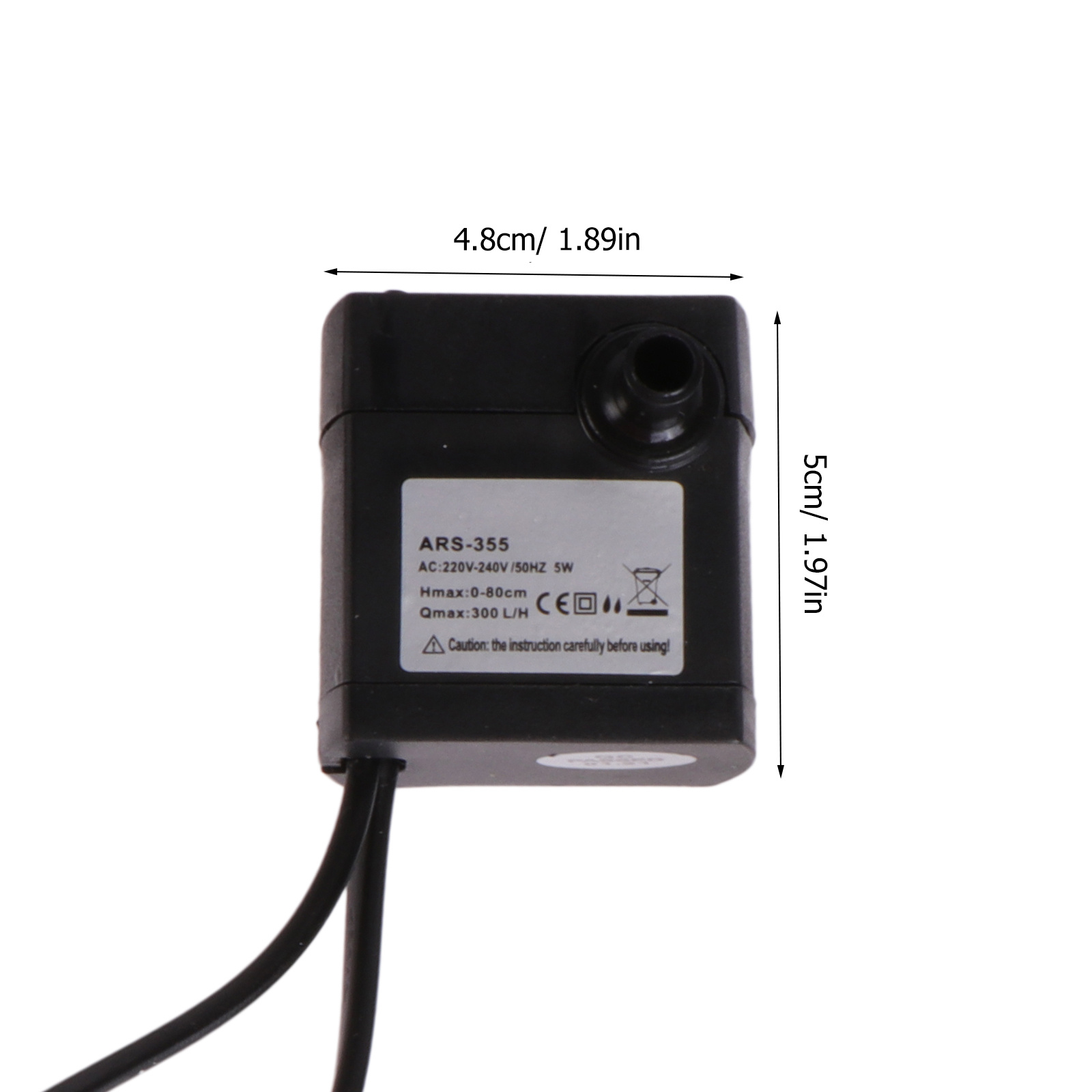 5 ワット水中循環水ポンプ調整可能な流量 LED ライト水族 - Aquarium Marine Lights のレビューと価格