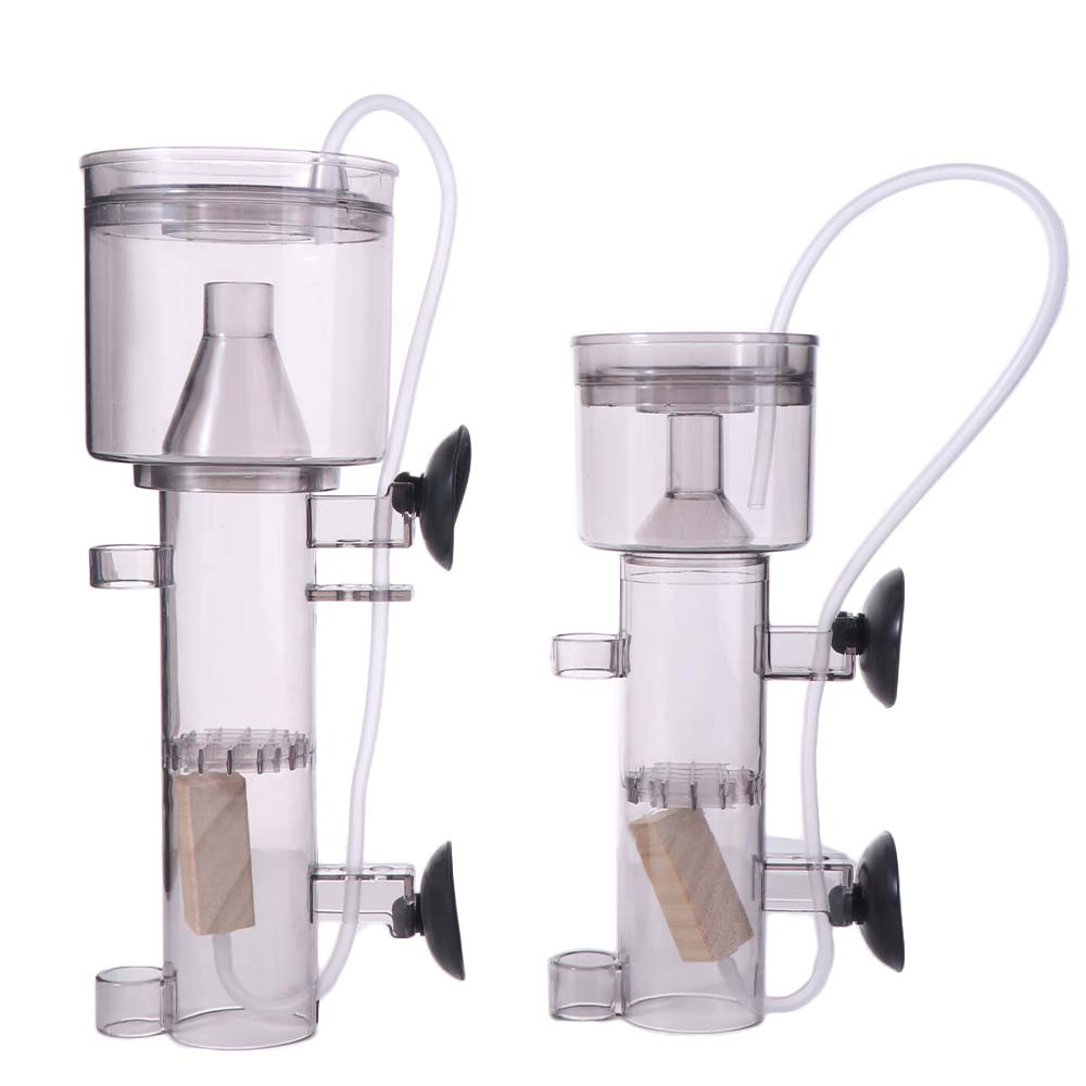 吸盤式水槽プロテインスキマー プラスチック製 木製エアストー - Reef Tank Filter のレビューと価格