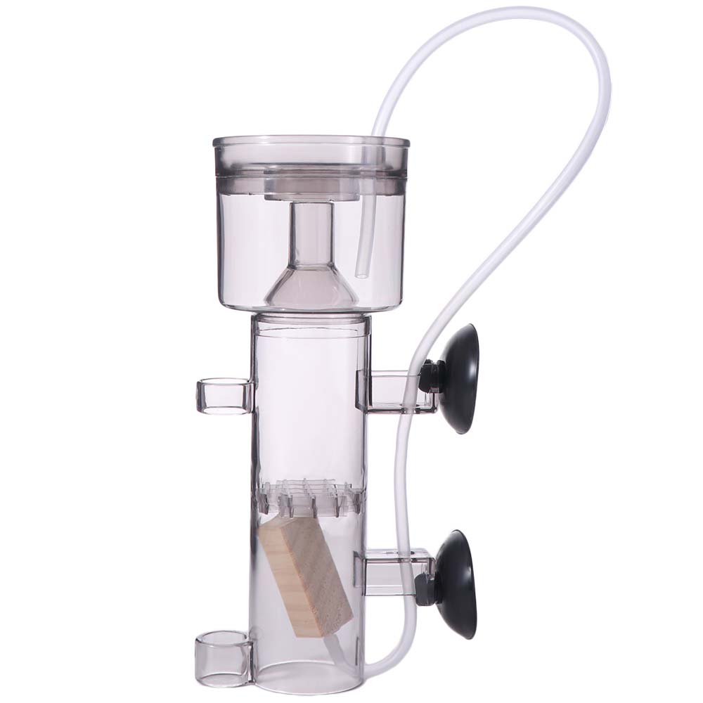 吸盤式水槽プロテインスキマー プラスチック製 木製エアストー - Reef Tank Filter のレビューと価格
